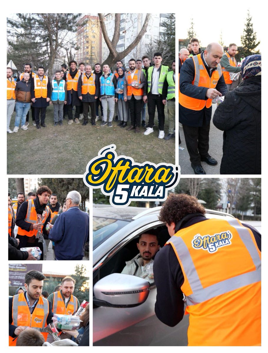 MKYK Üyemiz Umut Arman Sonay, Gençlik kolları MKYK Üyemiz Sena Çeken, İl Başkanımız Gürhan Albayrak ve İl Gençlik Kolları Başkanımız Cihan Birsen,İftara Beş Kala etkinliği kapsamında iftara yetişemeyen vatandaşlarımıza ikramlarda bulundu. 🤲✨

AK Gençlik İftara Yetişemeyenlerin