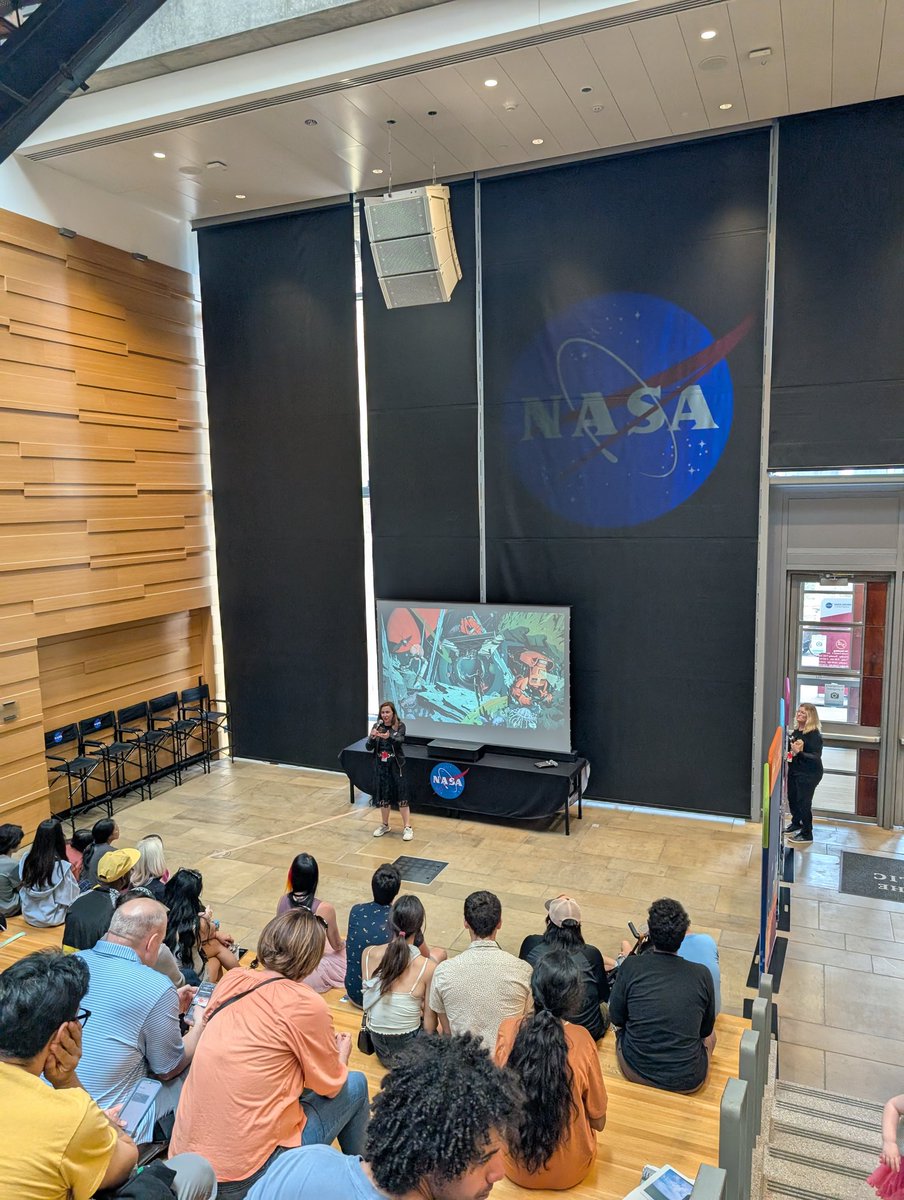 proidiot's tweet image. NASA has an event with checking out at Austin Central Library #sxsw