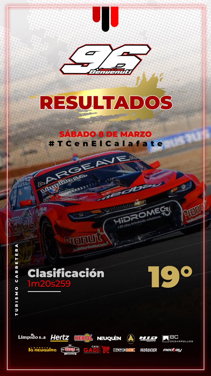 #GPElCalafateLusqtoff

P19 en clasifica, mejorando mucho lo de los ensayos y cerrando de manera positiva el sábado en resumen.

📸 <a href="/TCLAREVISTA/">TC... La Revista 🏁</a> | 📱 <a href="/mtintegralpress/">MT Integral</a>