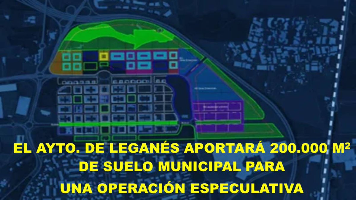 flav_leganes's tweet photo. #Leganés  La propuesta del alcalde-PP de ampliar Leganés Norte es una operación especulativa, al servicio de las constructoras y fondos de inversión y que va contra los intereses de la ciudad.
Nota de prensa: https://t.co/8Tt5GQ5U97 https://t.co/iZ4E4FJ5Vg