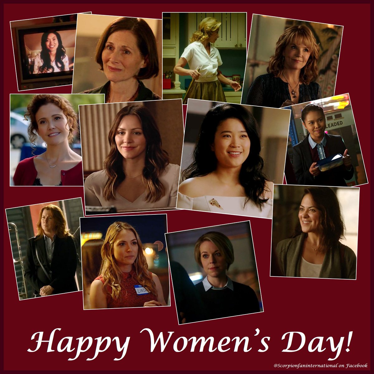 Happy Women's Day, dear Scorpion fan ladies!
<a href="/ScorpionCBS/">Scorpion</a>