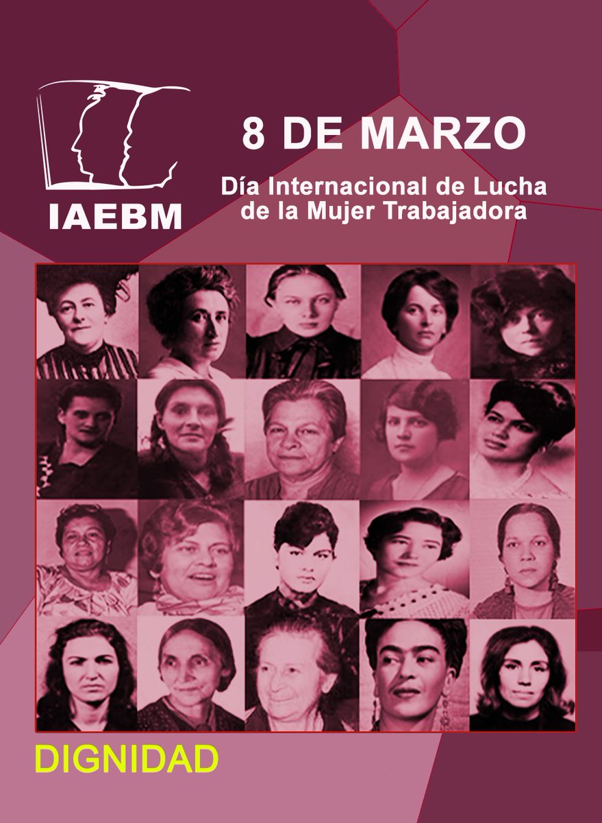 Marzo inicia con M de Mujer, No es un día de celebraciones, no es un día de flores, es un día de lucha. Lucha por salarios dignos, lucha contra la precariedad, contra la desigualdad, contra el capitalismo y contra el imperialismo

Lee , estudia  y comparte