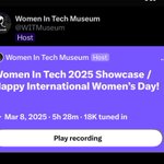 Photo by Women In Tech Museum (@WITMuseum)