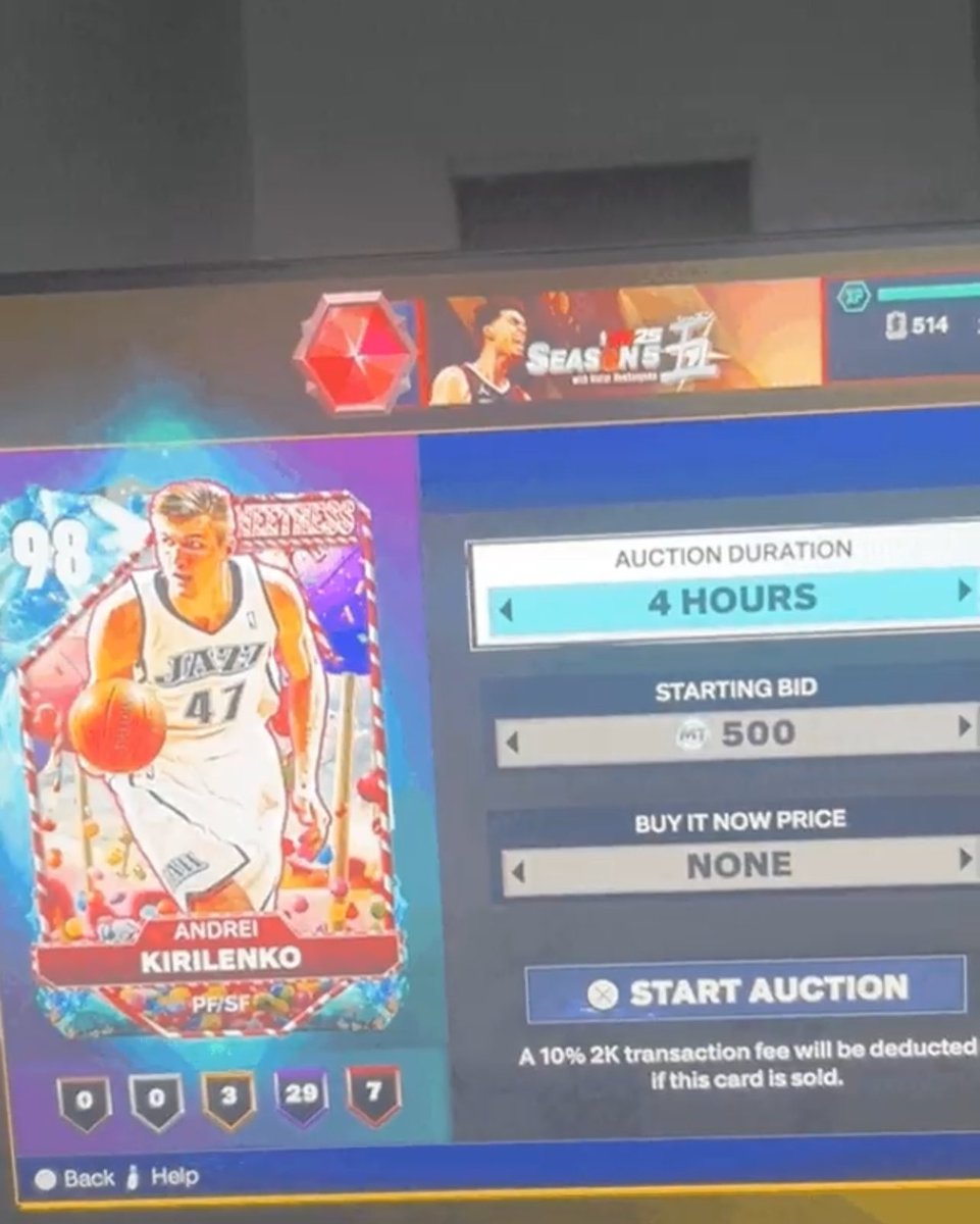 RuSimpin's tweet image. Going up someone bid PS