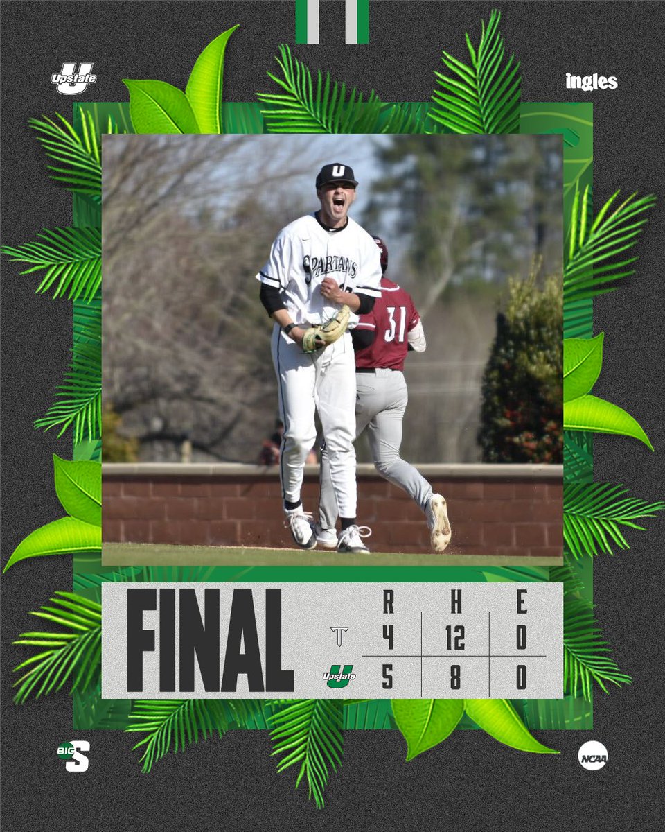 DOWN GOES NO. 19!

Max Kaplan and Amp Phillips set the tone on the mound in the Spartans' 5-4 win over Troy!

The offense manufactures a pair of runs in the seventh to deliver the comeback win.

#SpartanArmy ⚔