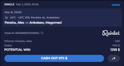 kyle_inacio's tweet image. Alex. Poatan. Pereira. Free Money.🇧🇷 #UFC313 #chama