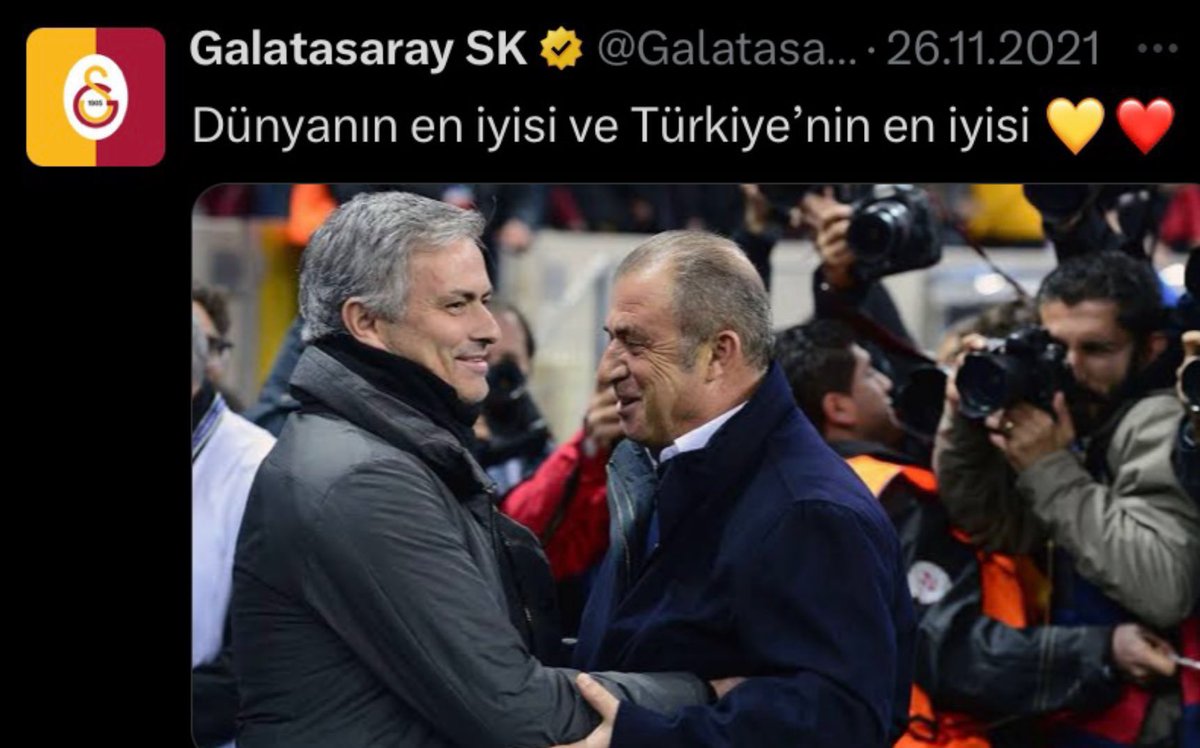 Geçmişinden her şeyi silmeye alışmış camianın sildiği tweete bak :D