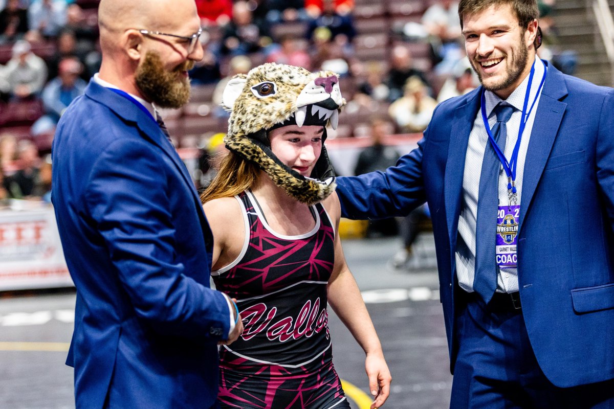 Garnet Valley's freshman, Neve "The Hellcat" O'Byrne, is Delco's first-ever PIAA girls champion, with a dominant performance in the 124-pound final.