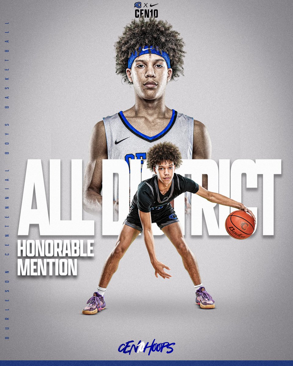 Congratulations to sophomore guard Levi Robinson on earning Honorable Mention!
