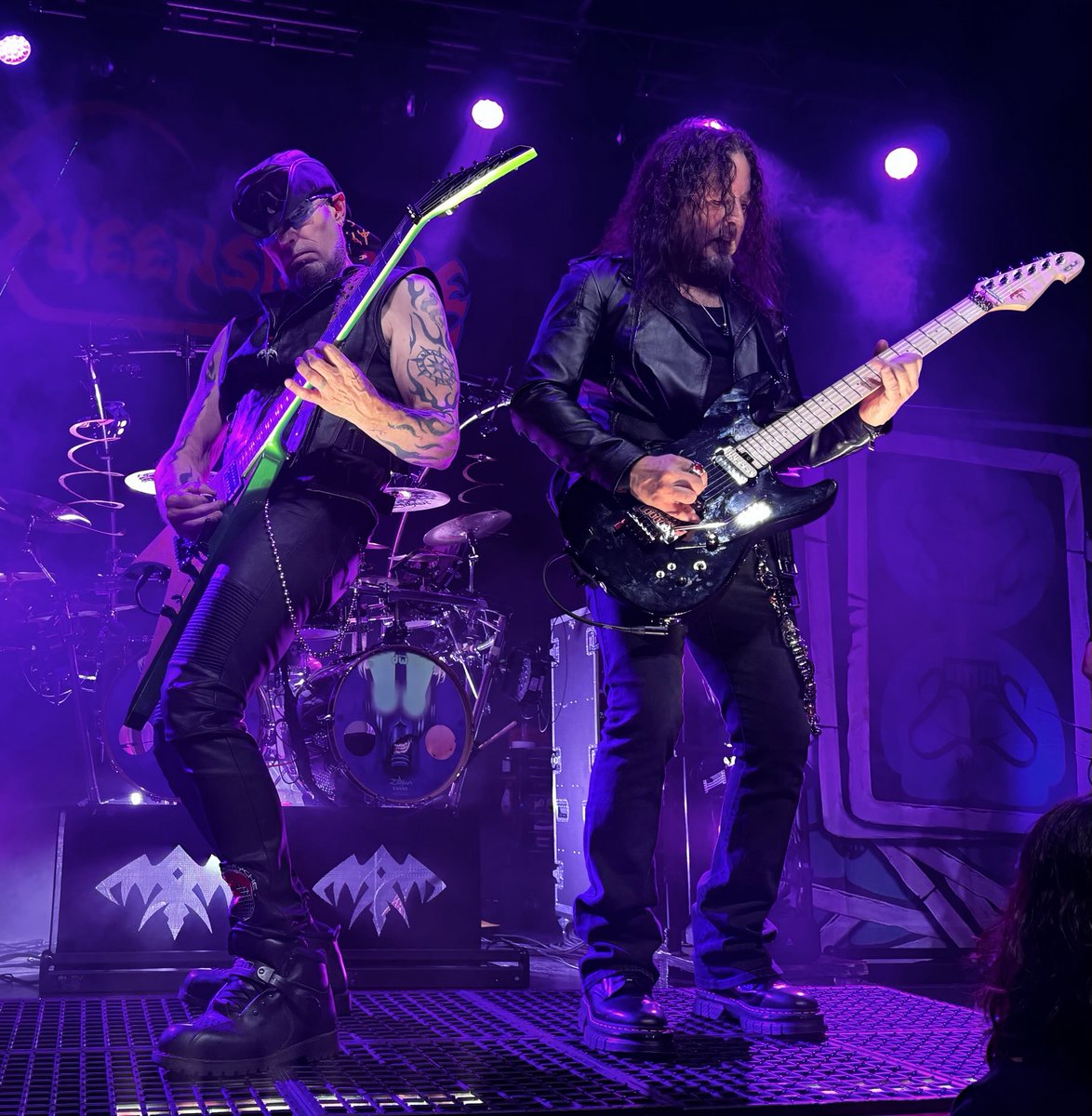 niccodriver's tweet image. Stoney and ⁦@MikeoftheRyche⁩ of ⁦@queensryche⁩ back in November 2024. Such a fun night!