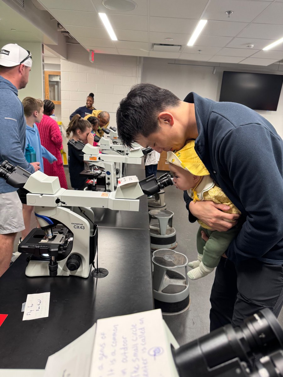 Yea Ji Jeong (@yeajijeong) on Twitter photo We had a blast at the open house at <a href="/NCStateVetMed/">NC State Vet Medicine</a>
Big shout out to the pathheads and the parasitology club for putting together an awesome collection of parasites. It definitely inspired our little one to become a future parasitologist! We had a blast at the open house at <a href="/NCStateVetMed/">NC State Vet Medicine</a>
Big shout out to the pathheads and the parasitology club for putting together an awesome collection of parasites. It definitely inspired our little one to become a future parasitologist!
