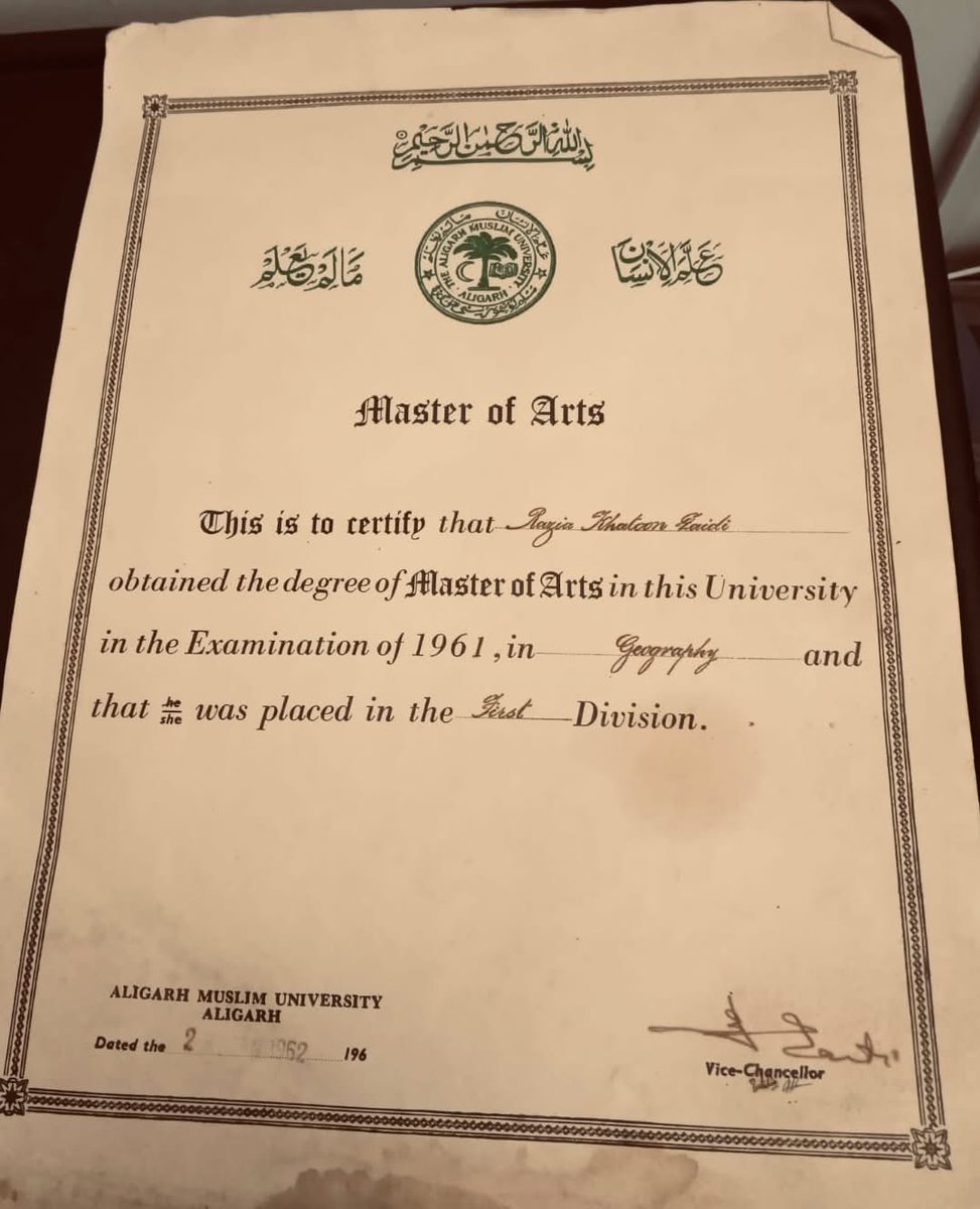 On this Women’s Day, I am honored to announce  the Razia Zaidi Endowed Scholarship - ongoing merit cum means to a female engineer every year. At a time when higher education for women in India was rare, my mom excelled, earning first position &amp; a gold medal prestigious Univ AMU