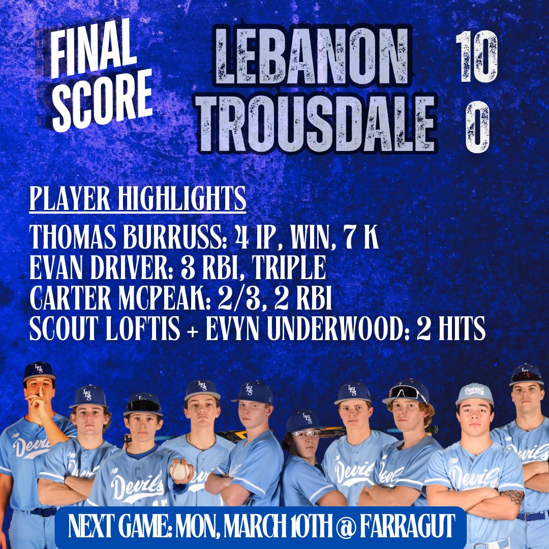Lebanon HS Baseball (@lebanonhsbsbl) on Twitter photo  Lebanon HS Baseball (@lebanonhsbsbl) on Twitter photo