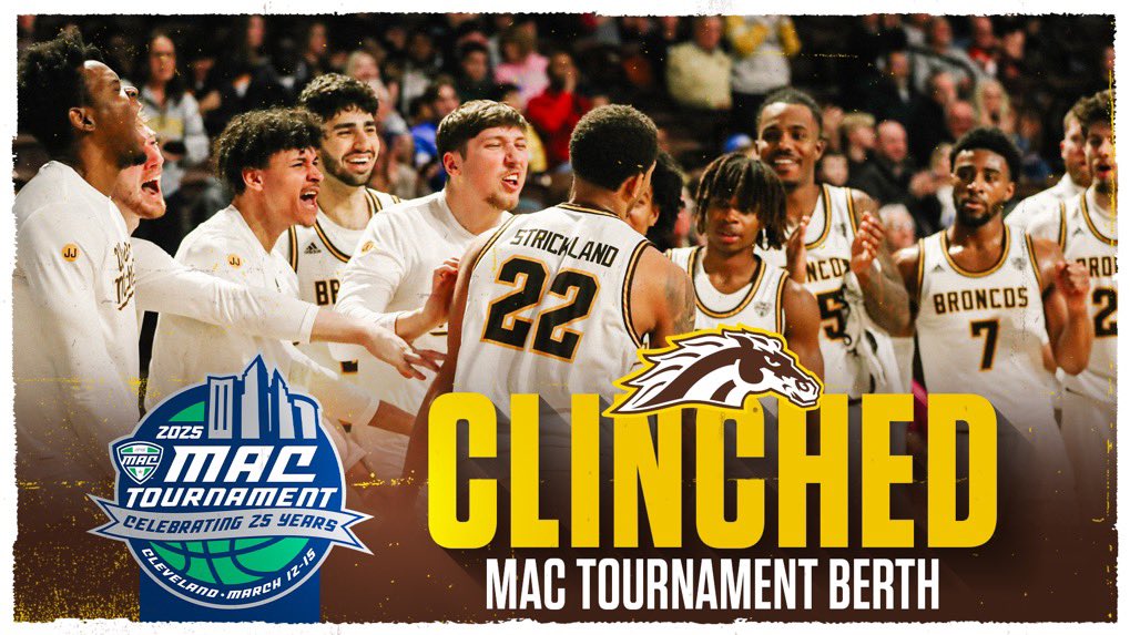 Dan Bartholomae (@danbart3) on Twitter photo Let the madness begin for <a href="/WMU_WBB/">WMU Women's BBall</a> and <a href="/WMUMBB/">Western Michigan Men's Basketball</a> this week, with BOTH teams qualifying for the quarterfinals in Cleveland. One of only 5 MAC programs and the ONLY one in the state of Michigan. 😏
#ClimbOnward📈 Let the madness begin for <a href="/WMU_WBB/">WMU Women's BBall</a> and <a href="/WMUMBB/">Western Michigan Men's Basketball</a> this week, with BOTH teams qualifying for the quarterfinals in Cleveland. One of only 5 MAC programs and the ONLY one in the state of Michigan. 😏
#ClimbOnward📈