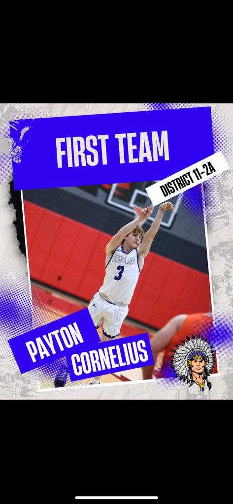 🚨 District 11-2A Honors 🚨

First Team - 

Evan Lott

Payton Cornelius