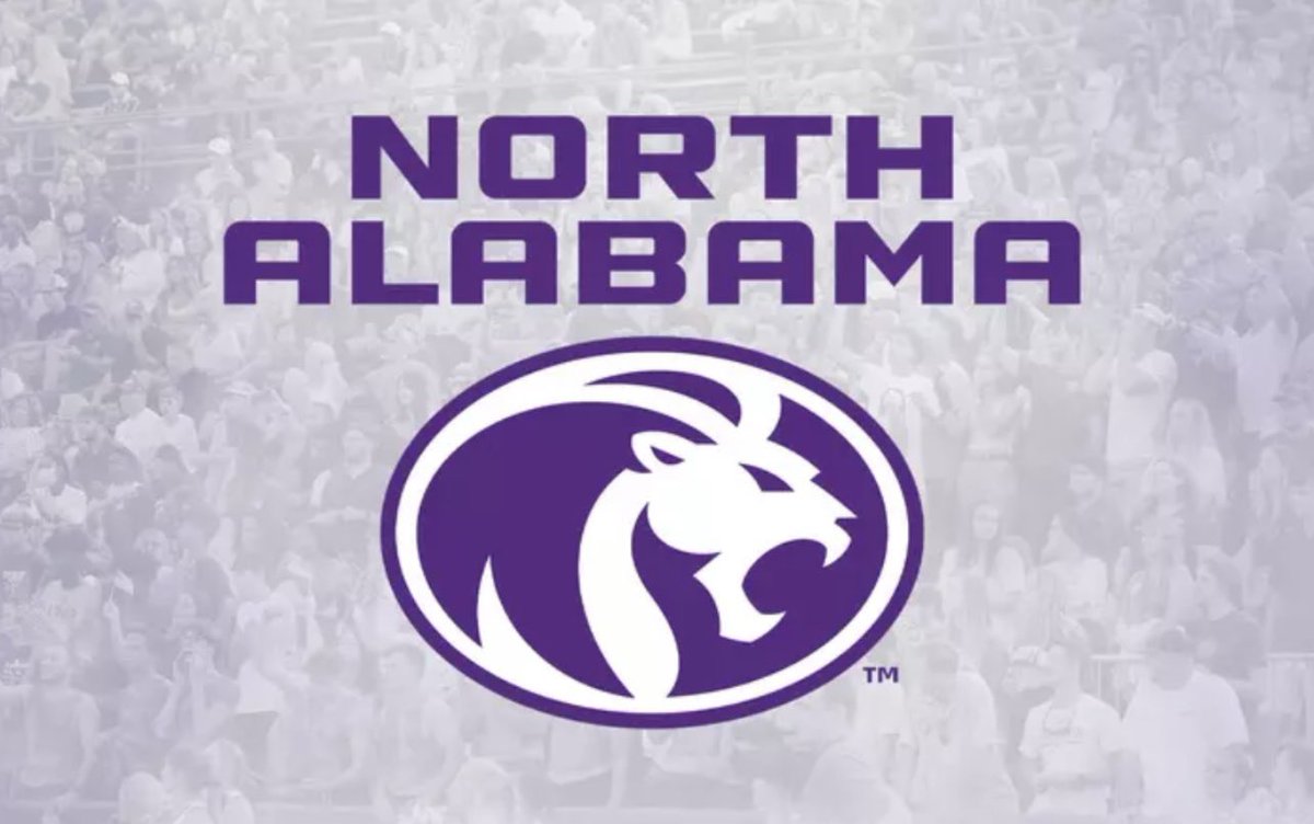 CadenAli9's tweet image. Blessed to receive an offer from North Alabama University @DeLockett @CoachJohnson52 @CoachCaraboa @HuskyFast @coachseantalsma @joshfloydHT @AL7AFootball @HallTechSports1 @One11Recruiting