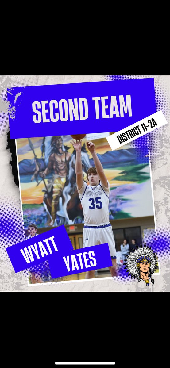 🚨 District 11-2A Honors 🚨

Second Team

Tucker Tims

Wyatt Yates