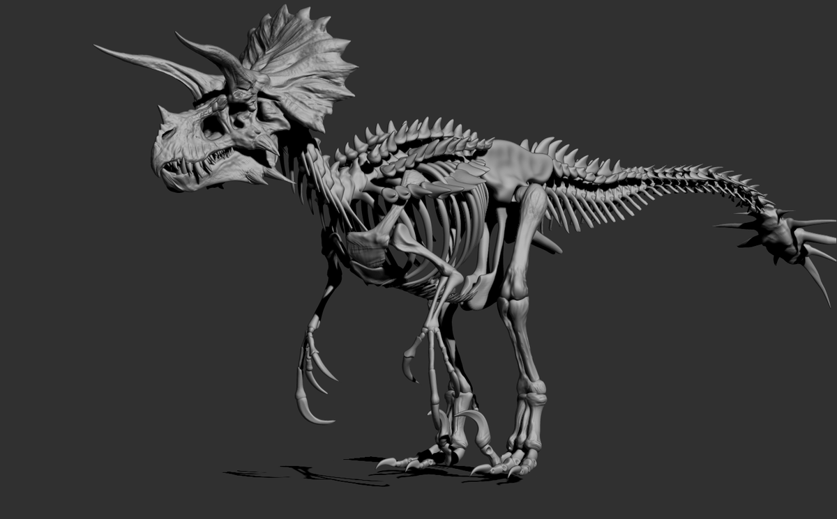 vankev's tweet photo. Ultimasaurus skeleton ,anatomy ad final #ultimasaurus #jurassicparkchaoseffect #zbrush https://t.co/wmZ3FtONZq