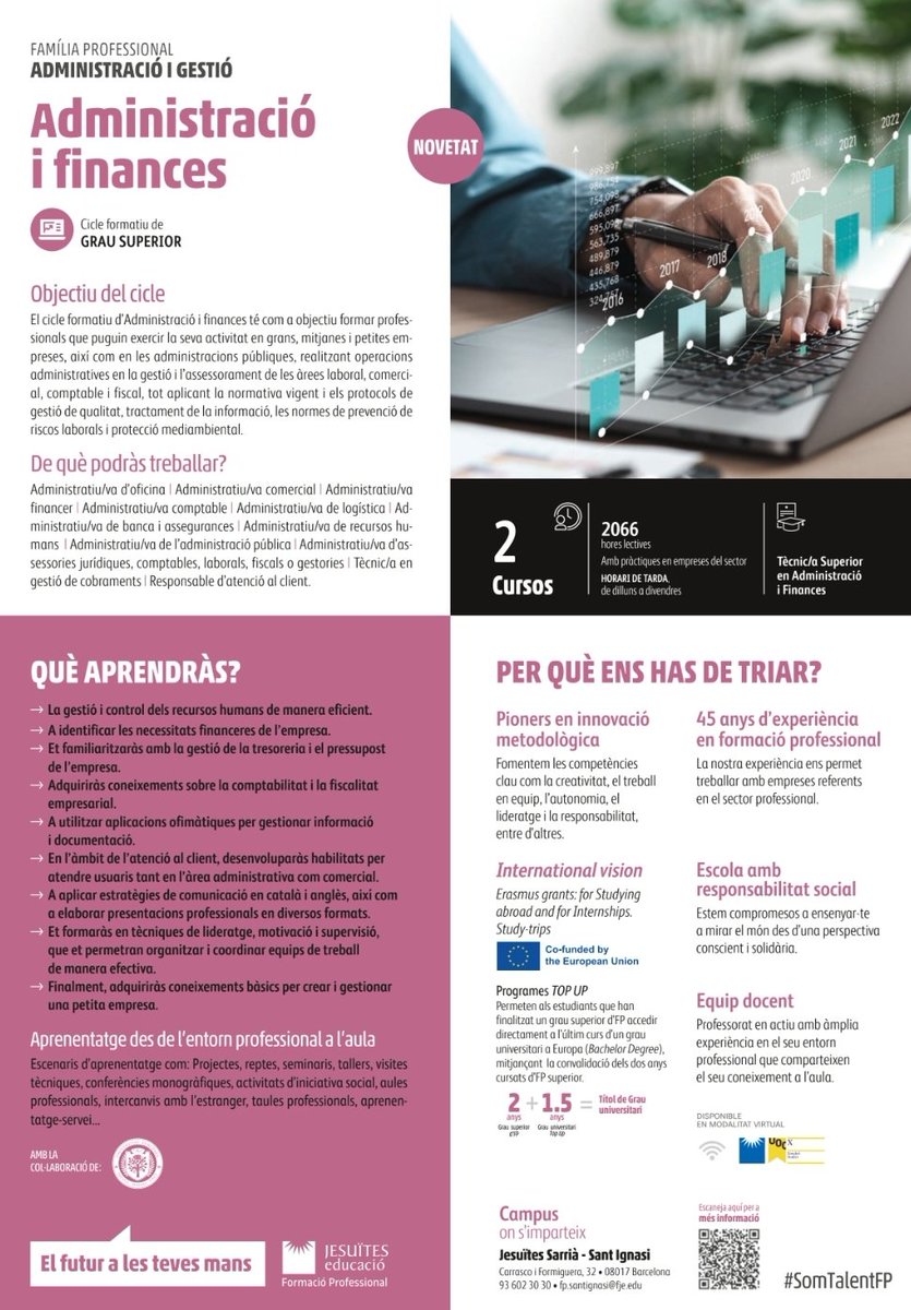 Jordi__Olle's tweet image. Interessat en #fp pel proper curs?. 

Assisteix a les nostres #sessionsinformatives i #portesobertes 

÷info:
sites.google.com/view/jesutes-s…

@jesuitesFP #JESarria #Somtalentfp #onestudiarfp