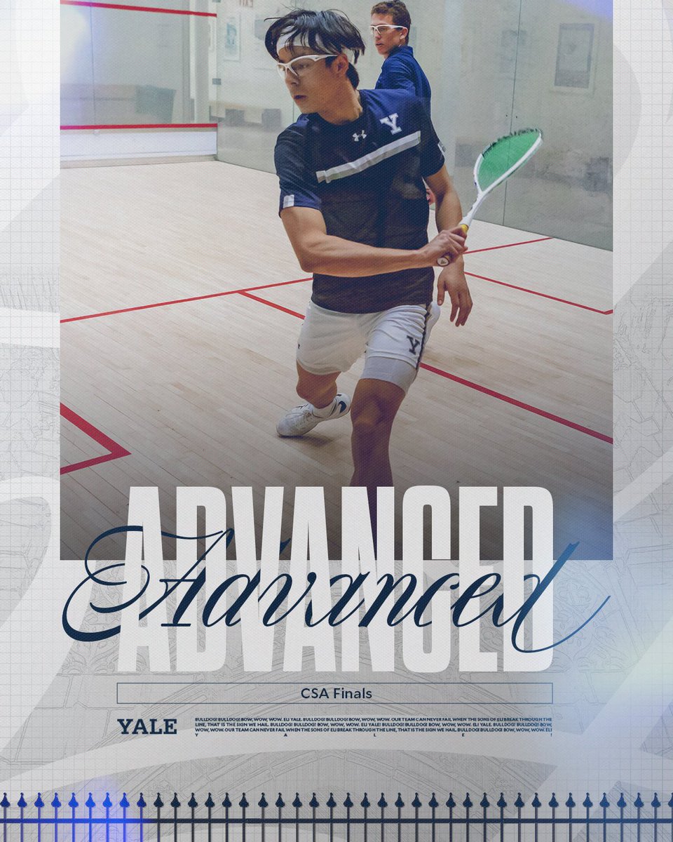 ONE WIN AWAY 🏆

Bulldogs advance to first CSA National Championship game since 2016 with HUGE win over Princeton! 

#ThisIsYale