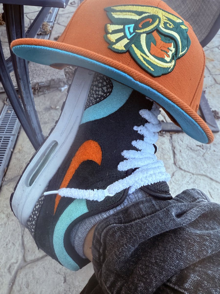 tonyt773's tweet image. Air max 1 by me hat by the clink room 🫡💪🏽#PINdejos