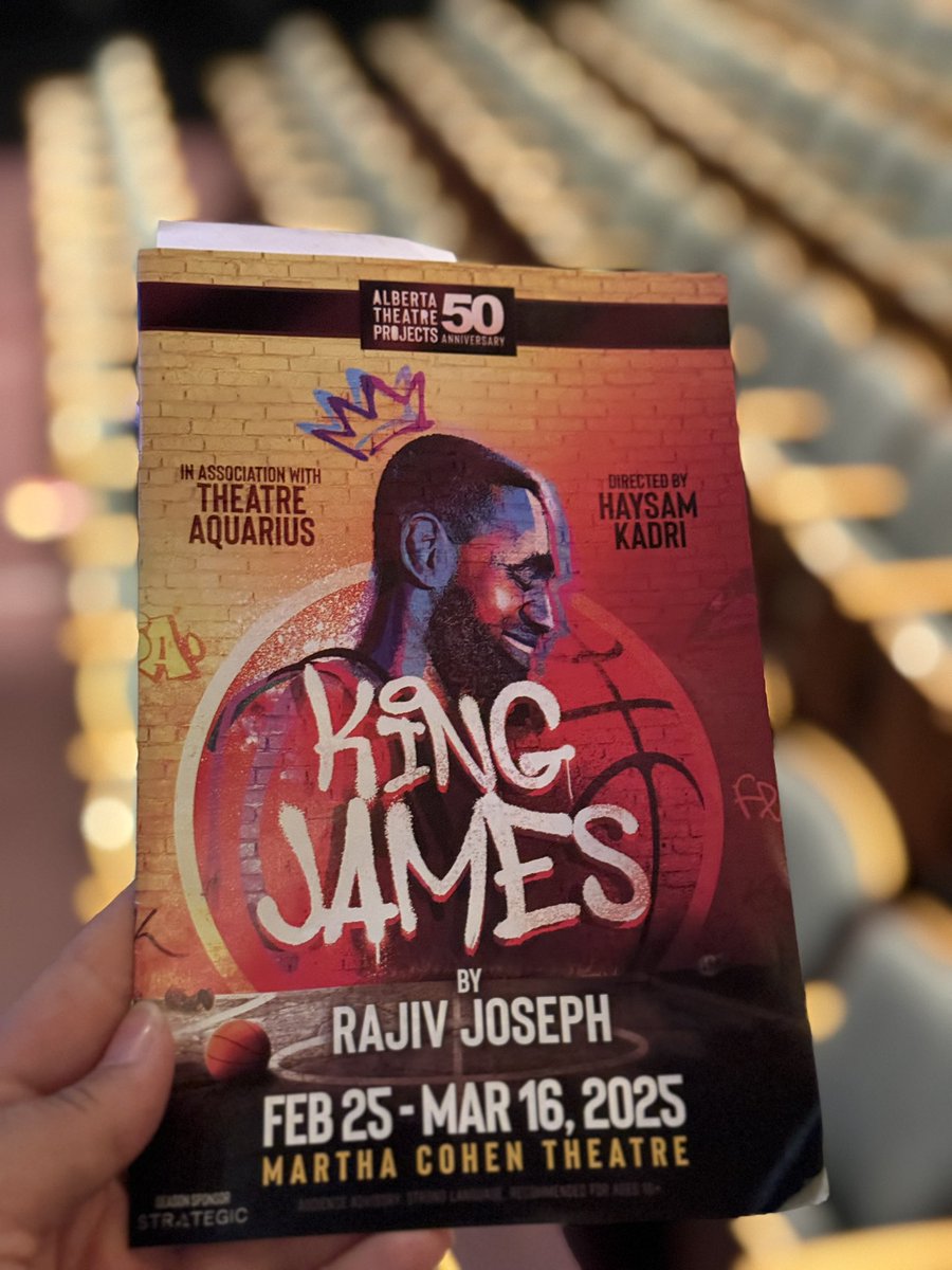 This is just GREAT!! Don’t miss it! <a href="/ABTHEATREPRJCTS/">Alberta Theatre Projects</a> 👏🏽 🏀