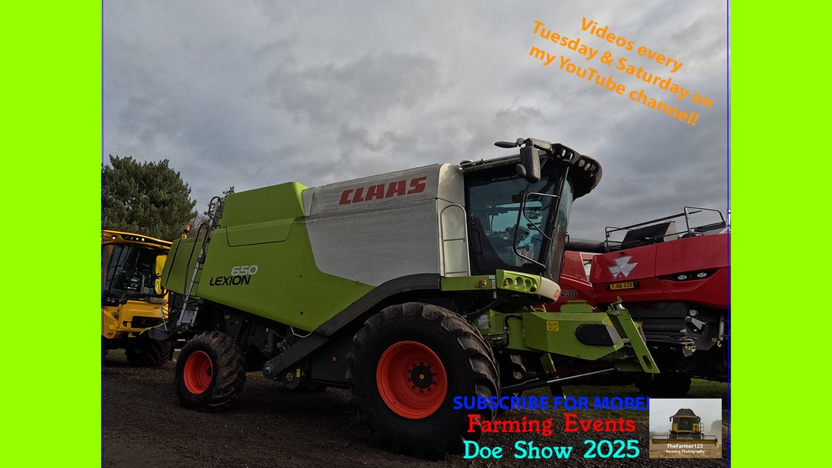 TheFarmer123YT's tweet image. Farming Events - Doe Show 2025: Stationary Used Implements &amp;amp; Combines. Video live on my channel - Check it out youtu.be/47E67h15Wj0 Thanks! @ErnestDoeSons #DoeShow #Farming #FarmingPhotography #Agriculture