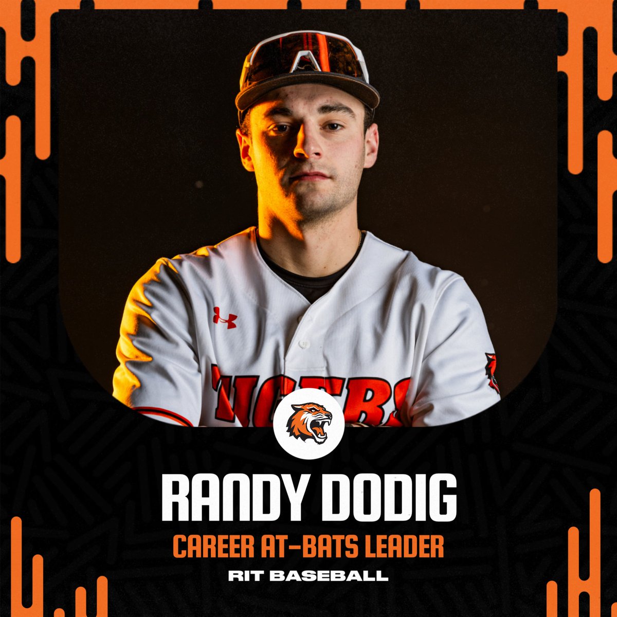 Two big milestones in today’s win against Fontbonne! John Arnold became the all-time leader for career starts and Randy Dodig for career at-bats! Congrats men! Go Tigers! #RollTech