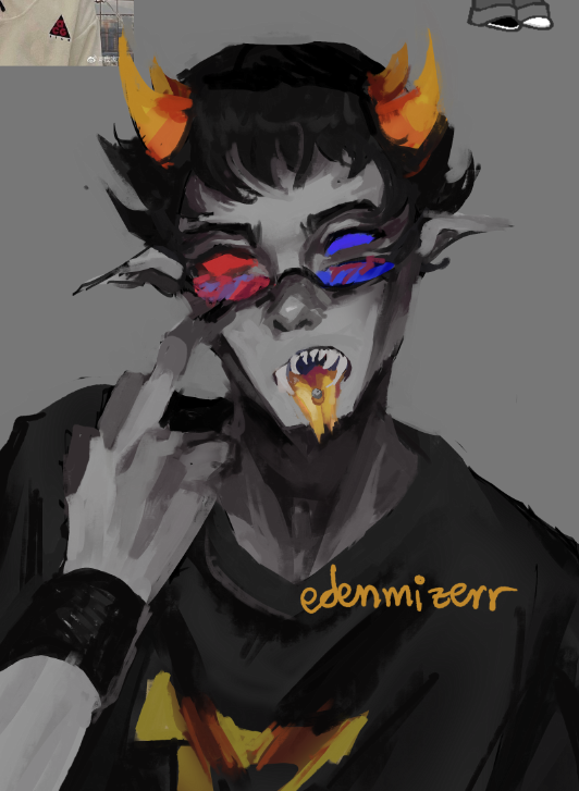 edenmizerr's tweet image. another fucking wip. almost finished tho lol #homestuck