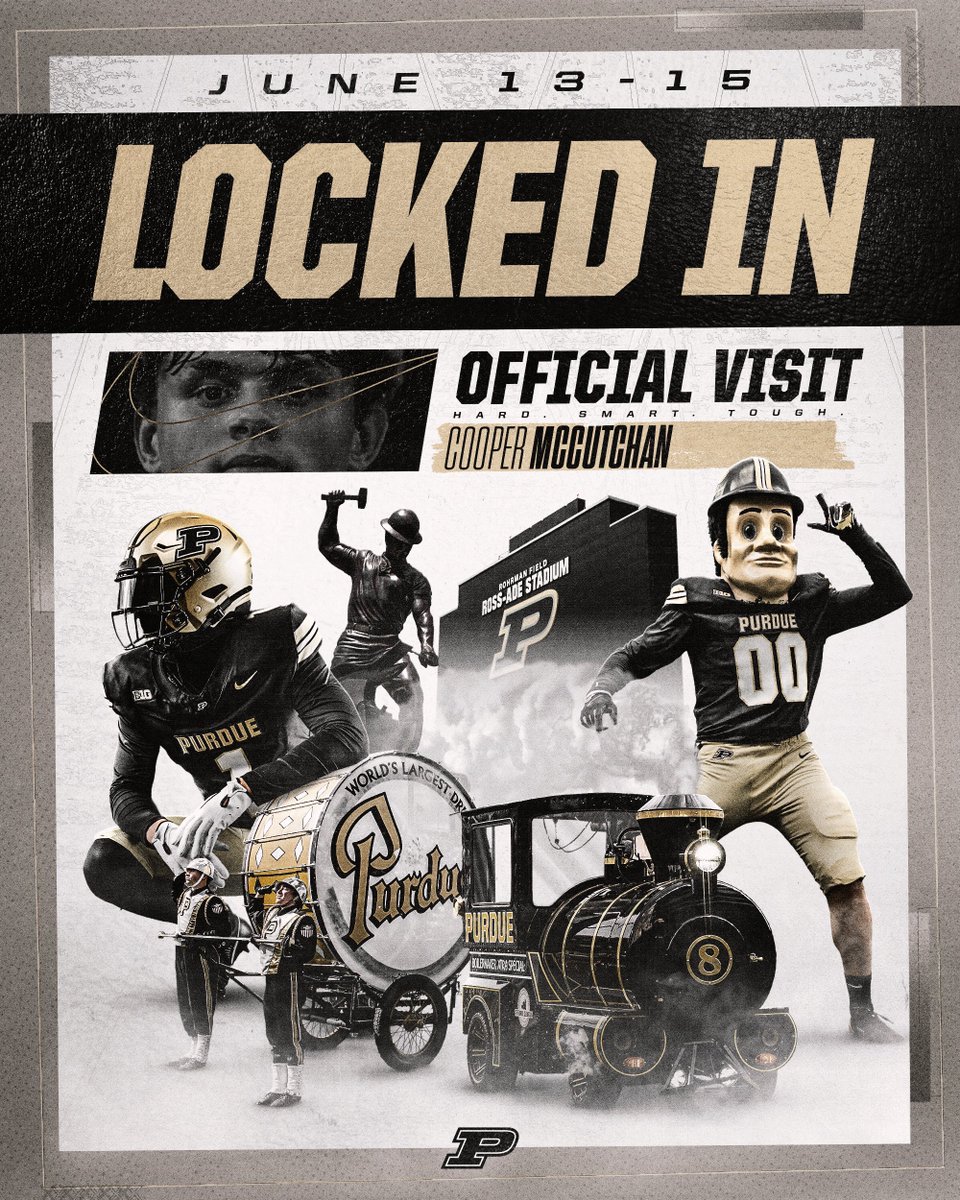 Cooper McCutchan (@coopermccutchan) on Twitter photo Had an amazing trip to <a href="/BoilerFootball/">Purdue Football</a> today! Thank you <a href="/Coach_Odom/">Barry Odom</a>, <a href="/Coach_Henson/">Josh Henson</a>, Coach <a href="/DavidWayneSpur2/">David Wayne Spurlock</a> and the entire Recruiting Staff for the amazing hospitality!
OV๐for June 13-15
#BoilerUp ๐
<a href="/MoellerFootball/">Archbishop Moeller Football</a> <a href="/Coach_B10/">Bert Bathiany V</a>
<a href="/Coach__Finn/">Nick Finn</a> <a href="/CoachGray70/">Chris Gray</a>
<a href="/LetsGoBigMoe/">Moeller Crusaders</a> Had an amazing trip to <a href="/BoilerFootball/">Purdue Football</a> today! Thank you <a href="/Coach_Odom/">Barry Odom</a>, <a href="/Coach_Henson/">Josh Henson</a>, Coach <a href="/DavidWayneSpur2/">David Wayne Spurlock</a> and the entire Recruiting Staff for the amazing hospitality!
OV๐for June 13-15
#BoilerUp ๐
<a href="/MoellerFootball/">Archbishop Moeller Football</a> <a href="/Coach_B10/">Bert Bathiany V</a>
<a href="/Coach__Finn/">Nick Finn</a> <a href="/CoachGray70/">Chris Gray</a>
<a href="/LetsGoBigMoe/">Moeller Crusaders</a>
