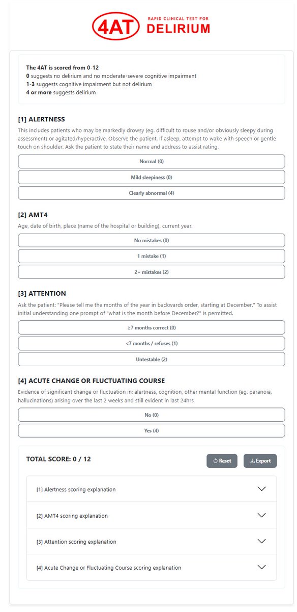 The new "Try the 4AT" calculator was added to the main 4AT website just over a week ago.

Since then &gt;1000 visits with &gt;2min average per visit - great to see so many people trying out the 4AT.

the4AT.com/trythe4AT

#delirium

Built with <a href="/Replit/">Replit ⠕</a>