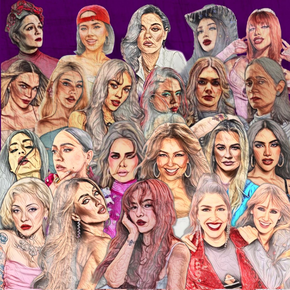 ChartMexican's tweet photo. “ARTISTAS MEXICANAS UNIDAS” https://t.co/IwWOI1Uf5M