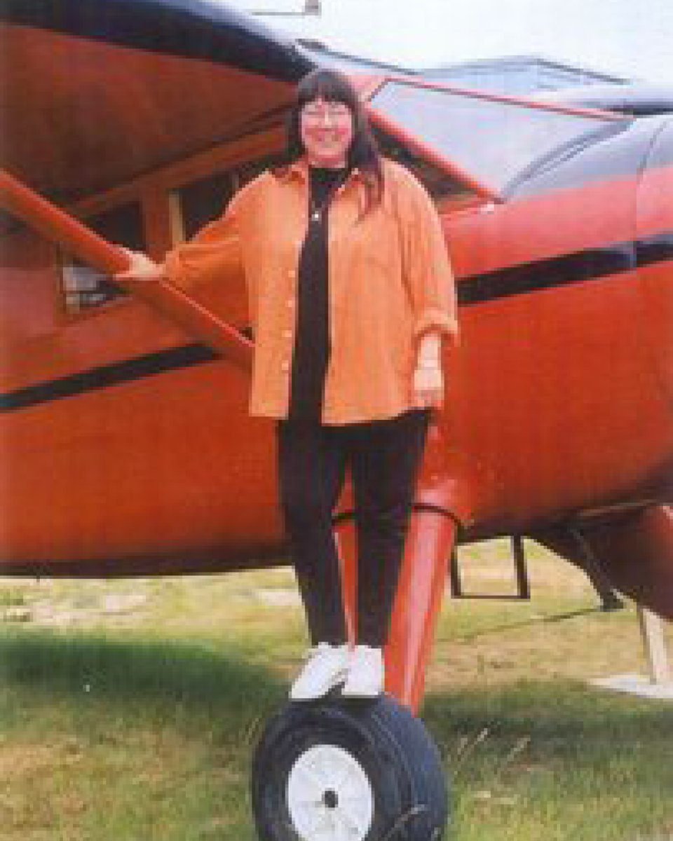 Meet Ellen Paniġuq Paneok, America’s first Indigenous woman to become a licensed pilot in Alaska.

As a teenager, Ellen frequently skipped school to take flying lessons. She worked as a bush pilot, transporting everything from U.S. mail to live wolverines.