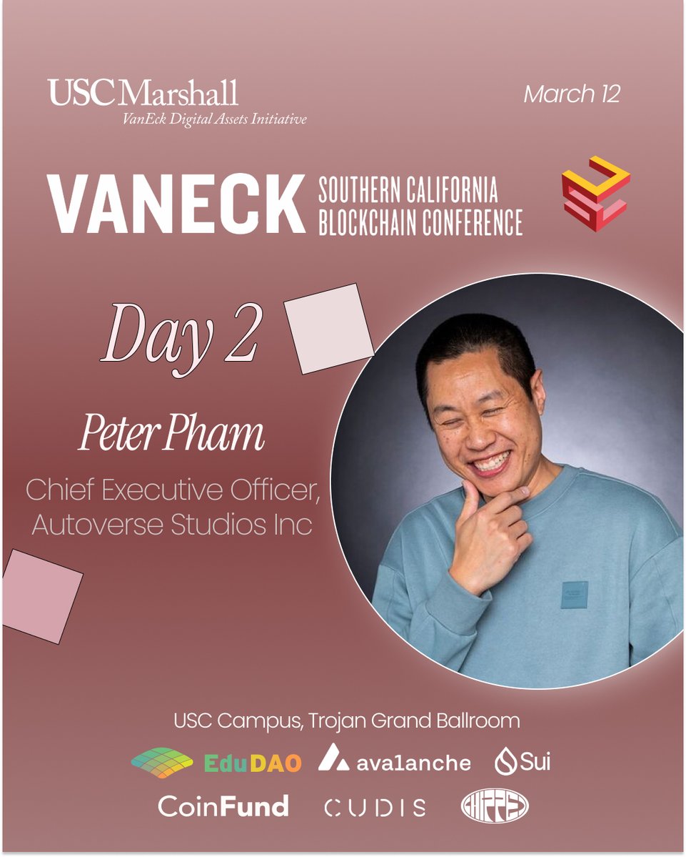 BlockchainSC (@0xblockchainsc) on Twitter photo <a href="/pakman/">David Pakman (dpakman.eth)</a>, Managing Partner <a href="/coinfund_io/">CoinFund</a>, will lead a discussion on the future of crypto gaming with <a href="/RomanTirone/">Roman Tirone</a> (<a href="/chainlink/">Chainlink</a>), James Wing (Gaming Partnerships <a href="/Mysten_Labs/">MystenLabs.sui</a>), and <a href="/phampeter/">peter pham ♦️</a> (CEO <a href="/autolegendsrace/">Auto Legends</a>). Don’t miss it, register now: lu.ma/plrqp1ea <a href="/pakman/">David Pakman (dpakman.eth)</a>, Managing Partner <a href="/coinfund_io/">CoinFund</a>, will lead a discussion on the future of crypto gaming with <a href="/RomanTirone/">Roman Tirone</a> (<a href="/chainlink/">Chainlink</a>), James Wing (Gaming Partnerships <a href="/Mysten_Labs/">MystenLabs.sui</a>), and <a href="/phampeter/">peter pham ♦️</a> (CEO <a href="/autolegendsrace/">Auto Legends</a>). Don’t miss it, register now: lu.ma/plrqp1ea