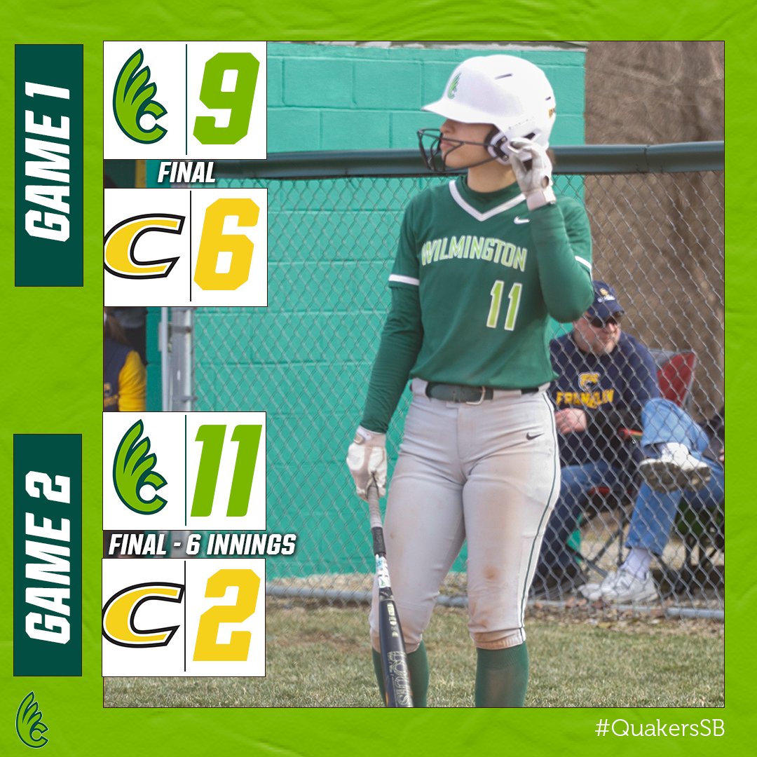 Wilmington Athletics (@dubcquakers) on Twitter photo #QuakersSB hits their way past the Centre Colonels Saturday afternoon for a doubleheader sweep! <a href="/DubC_Softball/">Wilmington College Softball</a> #WeAreDubC #experiencewilmingtoncollege #QuakersSB hits their way past the Centre Colonels Saturday afternoon for a doubleheader sweep! <a href="/DubC_Softball/">Wilmington College Softball</a> #WeAreDubC #experiencewilmingtoncollege