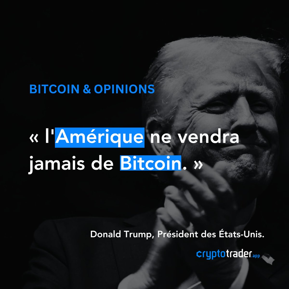CryptoTrader.app (@cryptotraderoff) on Twitter photo 📢 #Bitcoin ne sera plus vendu par les USA 🇺🇸
<a href="/realDonaldTrump/">Donald J. Trump</a> verrouille la réserve stratégique et confirme Bitcoin comme réserve de valeur.
$BTC s’ancre définitivement dans la finance mondiale. 📢 #Bitcoin ne sera plus vendu par les USA 🇺🇸
<a href="/realDonaldTrump/">Donald J. Trump</a> verrouille la réserve stratégique et confirme Bitcoin comme réserve de valeur.
$BTC s’ancre définitivement dans la finance mondiale.