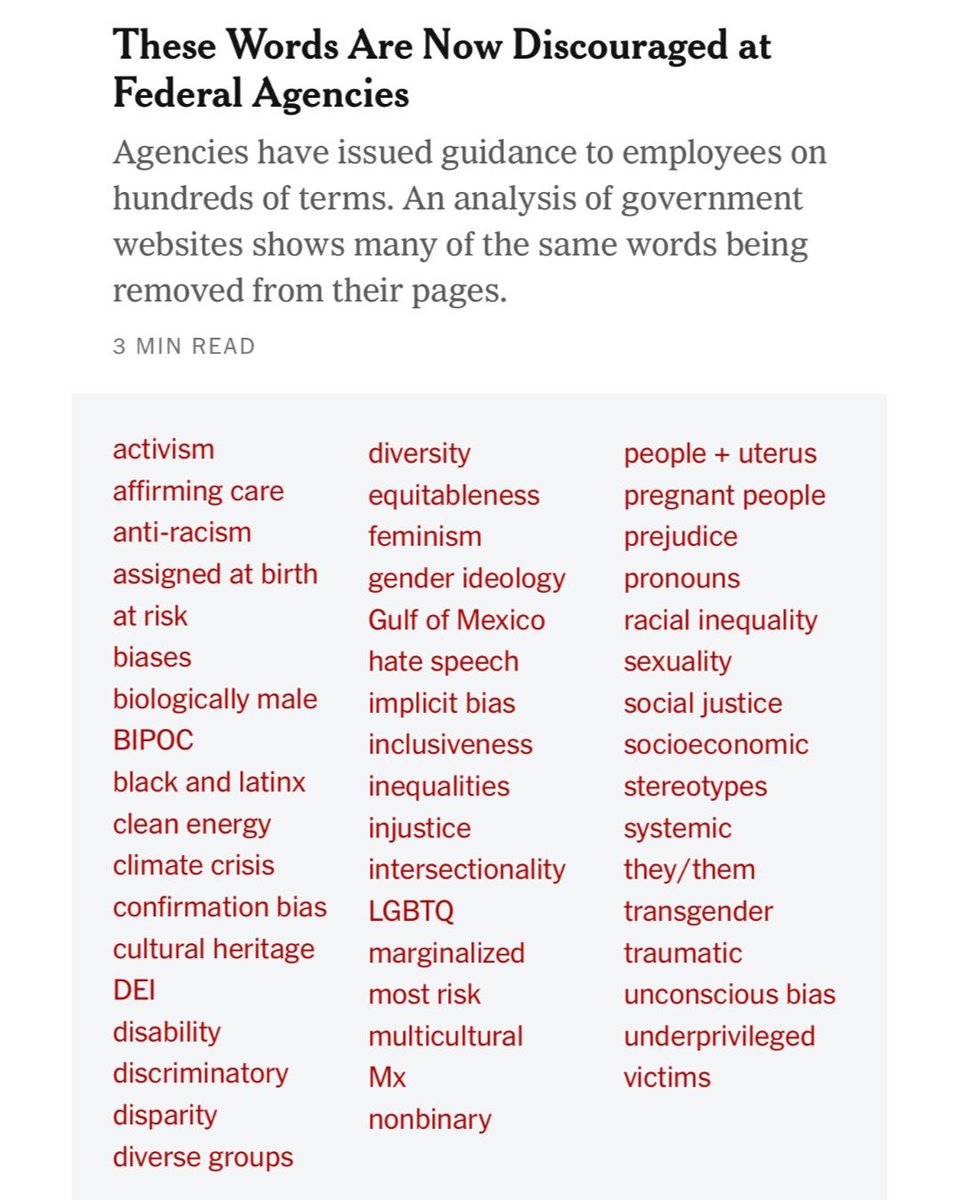 Their silencing must be our speaking. Words to encourage in our homes, institutions, and neighborhoods. 

Source: NYT