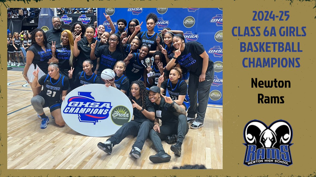 GHSA (@officialghsa) on Twitter photo State Basketball Championships | <a href="/BredaPest/">Breda Pest</a>
Congratulations to <a href="/NewtonLadyRams/">LadyRamsHoops</a>
2024-25 Class 6A Girls Champions ππ
Watch Replay of Tonight's Game <a href="/NFHSNetwork/">NFHS Network</a>
Full Stats Available @ bit.ly/41mpi01 State Basketball Championships | <a href="/BredaPest/">Breda Pest</a>
Congratulations to <a href="/NewtonLadyRams/">LadyRamsHoops</a>
2024-25 Class 6A Girls Champions ππ
Watch Replay of Tonight's Game <a href="/NFHSNetwork/">NFHS Network</a>
Full Stats Available @ bit.ly/41mpi01