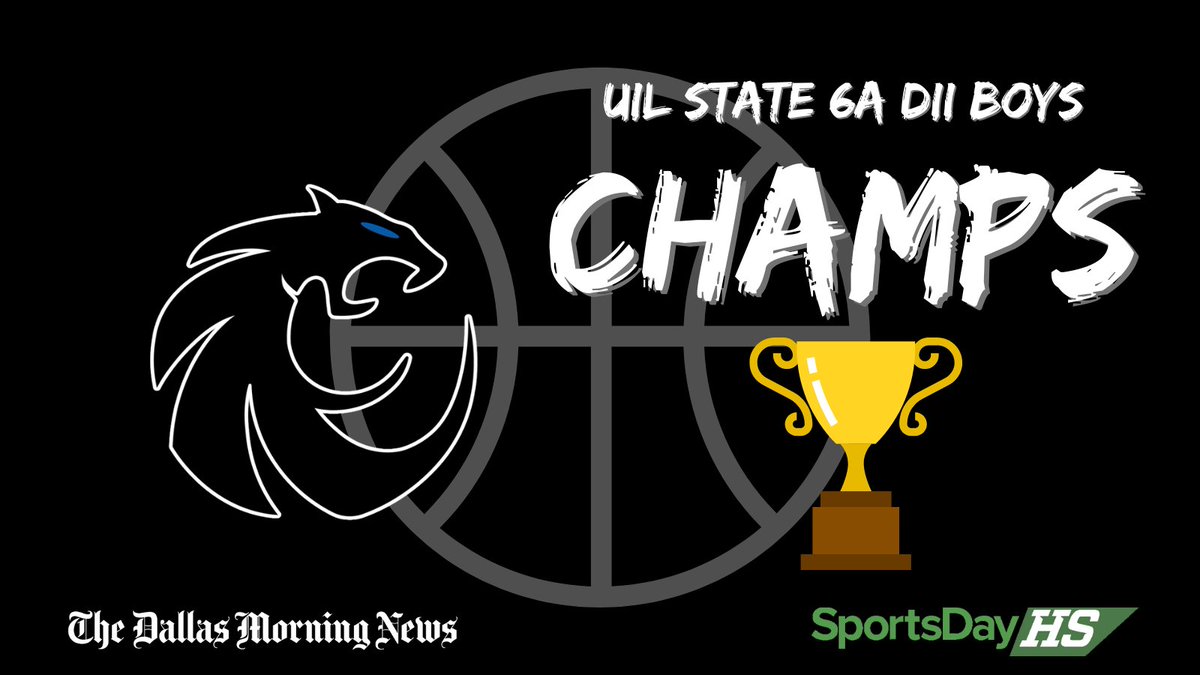 For the first time EVER, Denton Guyer is on top of the Texas basketball world!

Guyer won its first state title in a thriller vs. Katy Jordan, claiming the UIL 6A-II crown👑🏆🏀 | #TXHSBB

Game story: dallasnews.com/high-school-sp…
