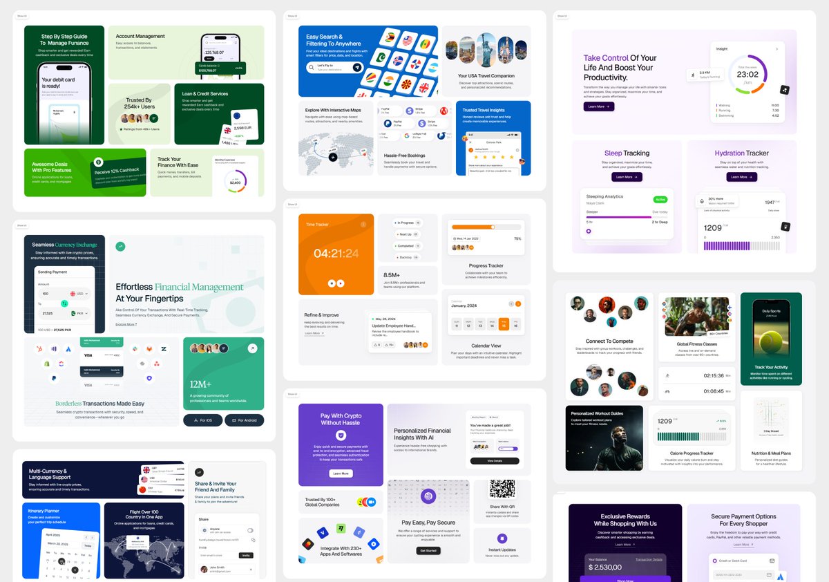 xmuhammadtalha's tweet image. 🥳 Celebrating 1k+ Components on Framify Library!

👀 Get 10 Framer Bento Components for FREE + 🎁 Bonus Gift!

✔️ Follow these Steps:

-&amp;gt; Like
-&amp;gt; Repost
-&amp;gt; Comment "Framify"
-&amp;gt; Must be Following so I can DM

Receive a Remix Link within 24/36 hours...