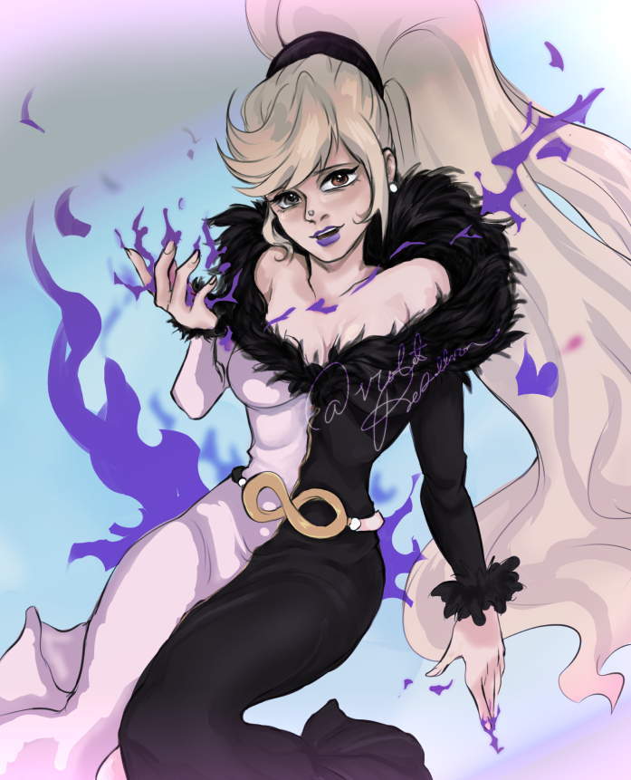 violetR does a draw tweet media