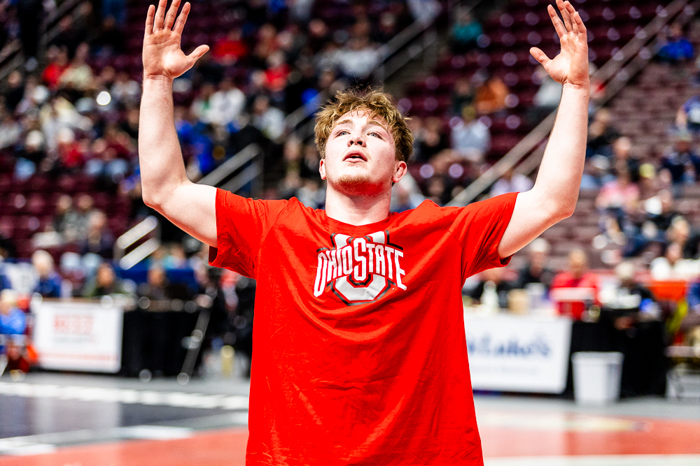 Some snaps from tonight's PIAA Wrestling Championships in Hershey