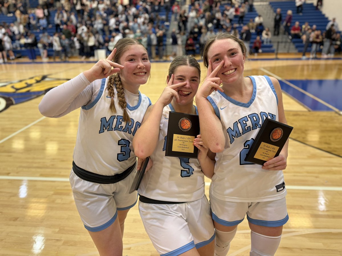 Your 2025 6th Region All-Tournament Team 
🥇Carly Shephard 
🥇Laney O’Connell
🥇Olivia Pifer

#MPBTB #TOGETHER #ForNana