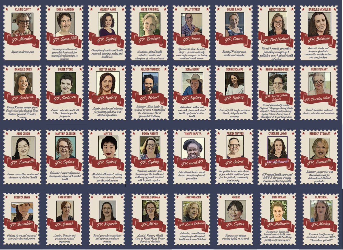 More awesome female GPs for International Women's Day, 2025. Thank you all. There are plenty more, but these just rose to the top of my brain
