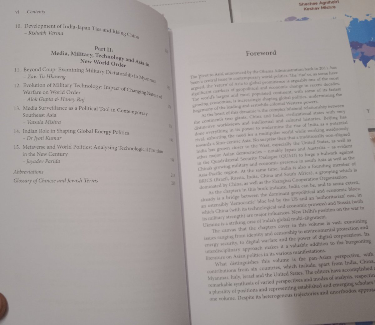 tilakjha's tweet image. Happy 2 share that our edited v entitled Dynamics of World Politics and 21st Century Asia by @BloomsburyIndia is out. With contributors from 6 nations including Myanmar, China, Italy n Israel, a global review board & foreword by Prof Daya Thussu, it will be worth your time.