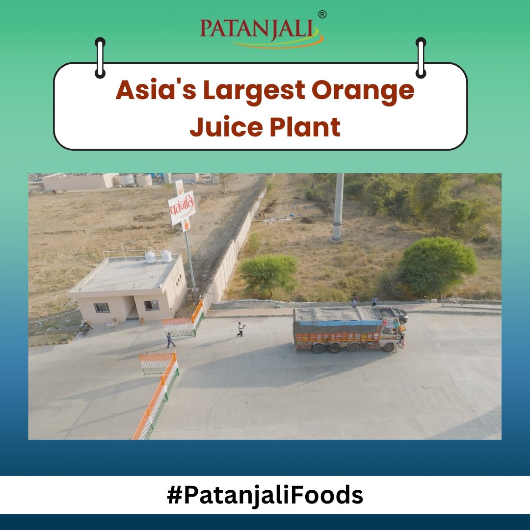 Real__Heroo's tweet photo. 'Patanjali Mega Food and Herbal Park' built in Nagpur at a cost of 1500 crores was inaugurated

Asias Largest Orange Plant
#Patanjalifoods https://t.co/cXfNiHeIPr