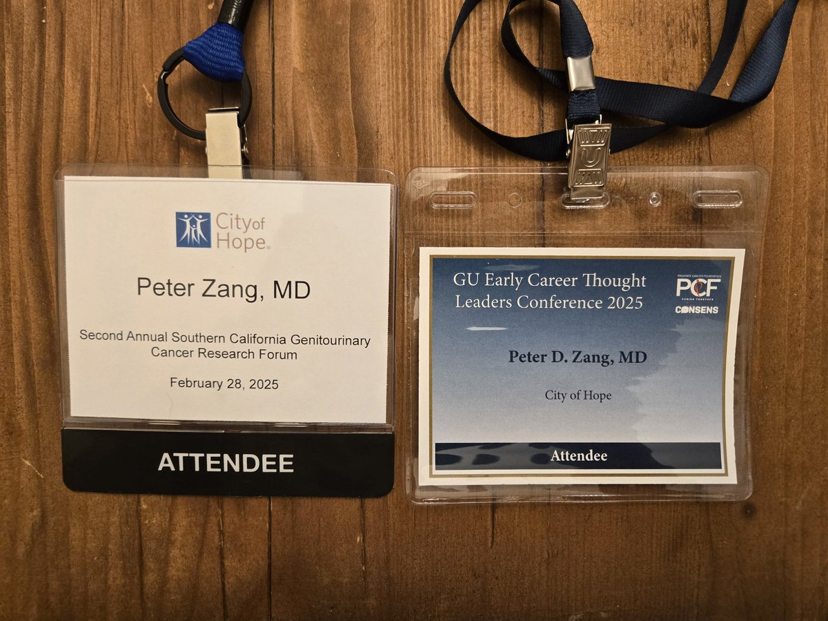 Peter Zang (@pdzonc) on Twitter photo So lucky to have been a part of two fantastic meetings back to back #SoCalGU25 and <a href="/PCFnews/">Prostate Cancer Foundation</a> GU Early Career Thought Leader Conference! Inspired by the amazing talks and touched by the genuine passion of leaders in the field in helping us grow as early investigators! So lucky to have been a part of two fantastic meetings back to back #SoCalGU25 and <a href="/PCFnews/">Prostate Cancer Foundation</a> GU Early Career Thought Leader Conference! Inspired by the amazing talks and touched by the genuine passion of leaders in the field in helping us grow as early investigators!