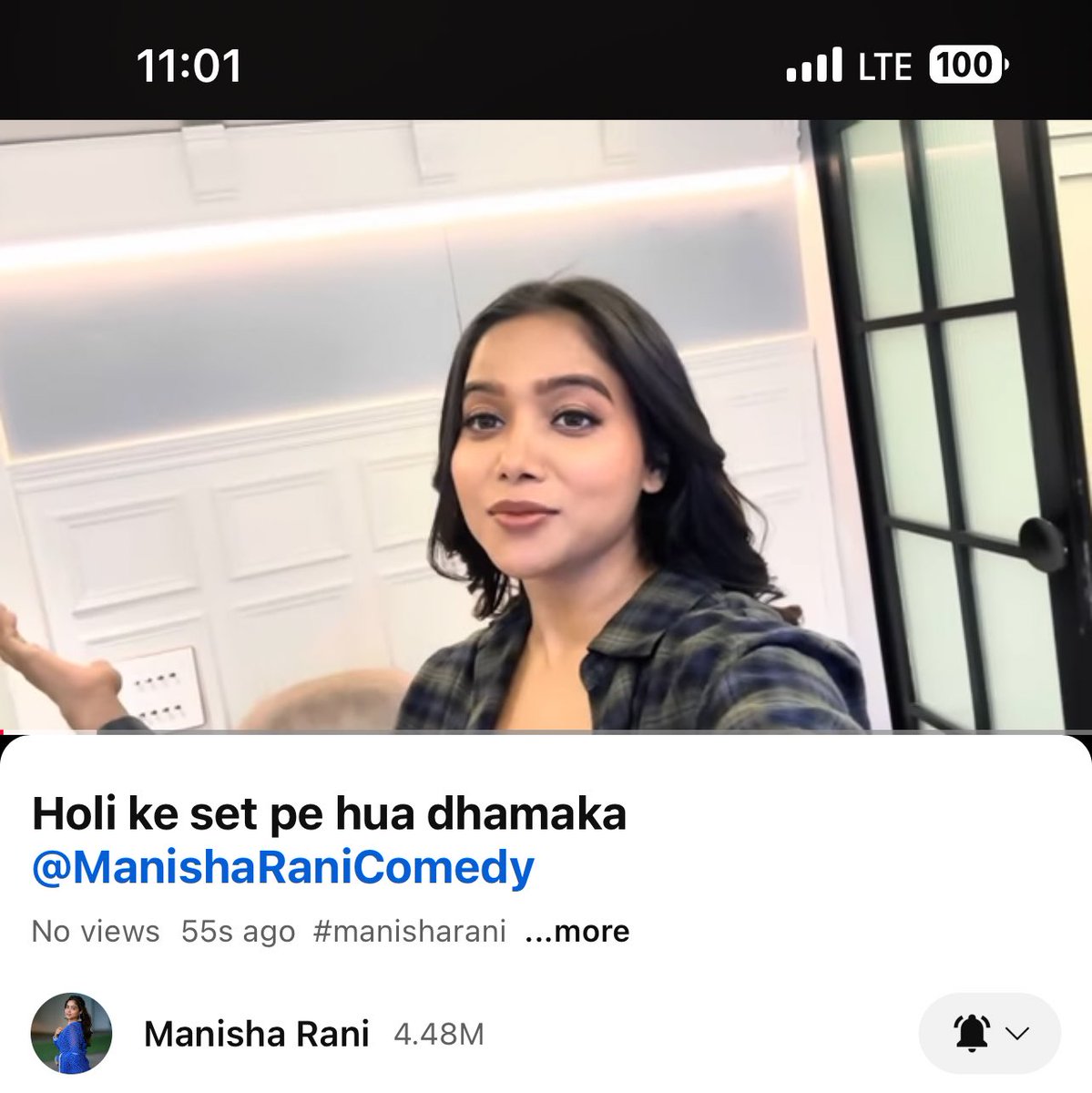 bts vlog on <a href="/ItsManishaRani/">Manisha Rani</a> YT channel 🥳🥳🥳

#ManishaRani