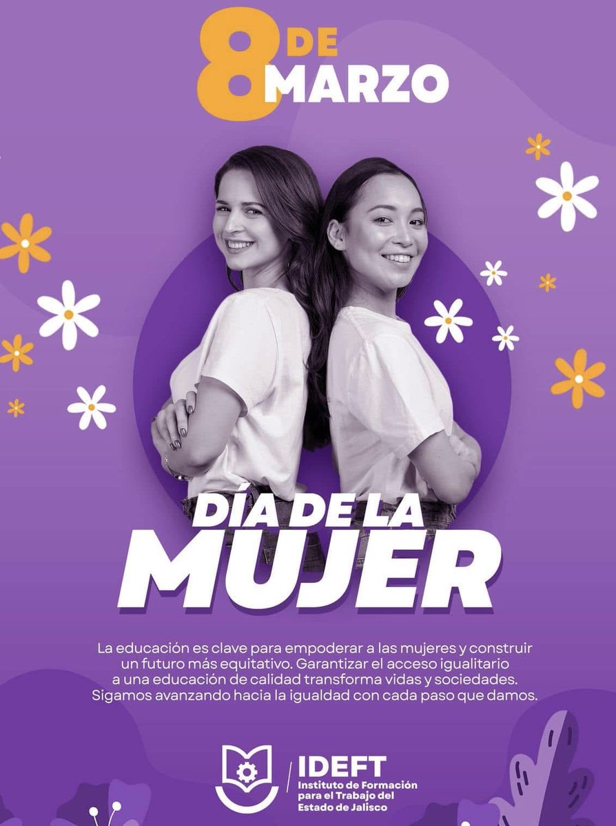salvadorcosio1's tweet photo. #8m 
#8marzo
#díainternacionaldelamujer 
#respeto 
#igualdad 
#ideft 

@IdeftJalisco https://t.co/0G5rfClZ62