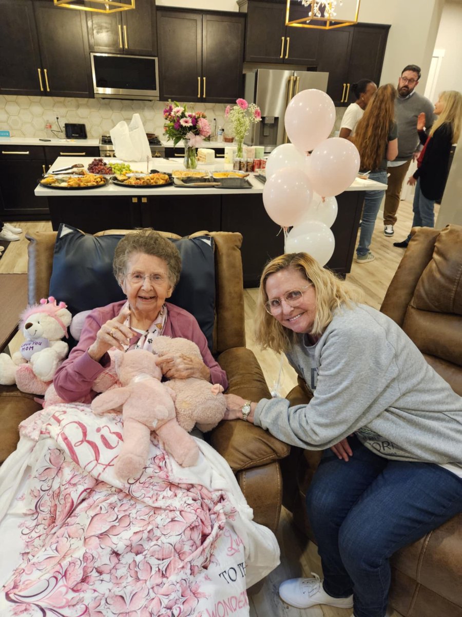 My Grandma at her 100th birthday 🎂 today